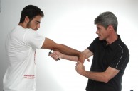 Sifu Sapir Tal demonstrating Spikey wielding methods and techniques.